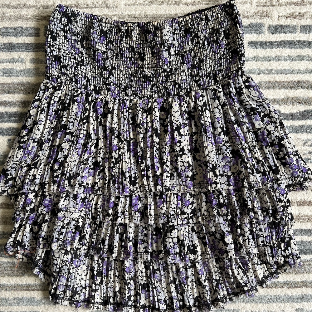 Multicolor Strapless Free People Shirt